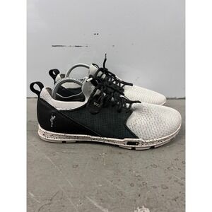 TRUE Linkswear OG Sneaker Mens US 9.5 White Black Lace Up Spikeless Golf Shoes